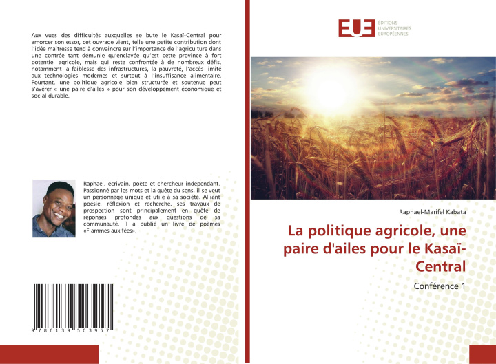Libro La politique agricole, une paire d'ailes pour le Kasa?-Central Raphael-Marifel Kabata