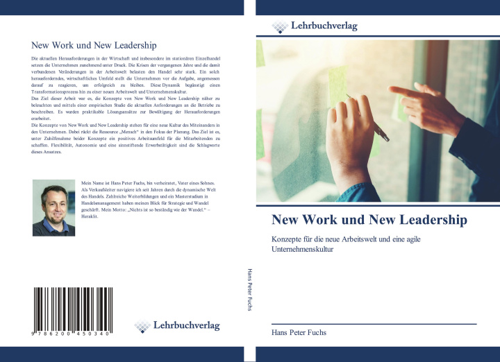 Kniha New Work und New Leadership Hans Peter Fuchs