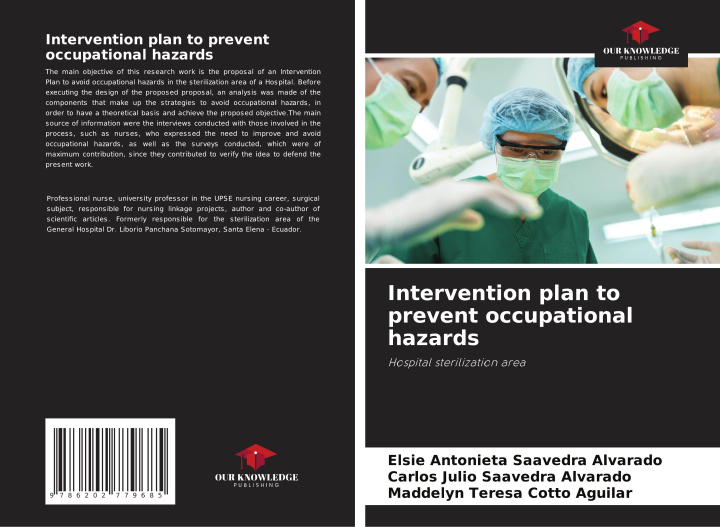 Book Intervention plan to prevent occupational hazards Carlos Julio Saavedra Alvarado