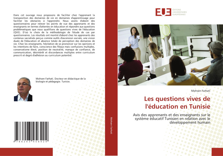 Libro Les questions vives de l'éducation en Tunisie Mohsen Farhati