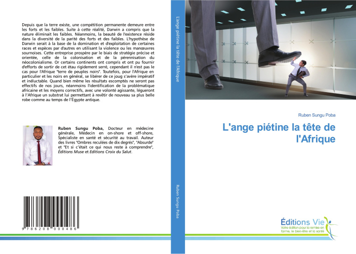 Libro L'ange piétine la t?te de l'Afrique Ruben Sungu Poba