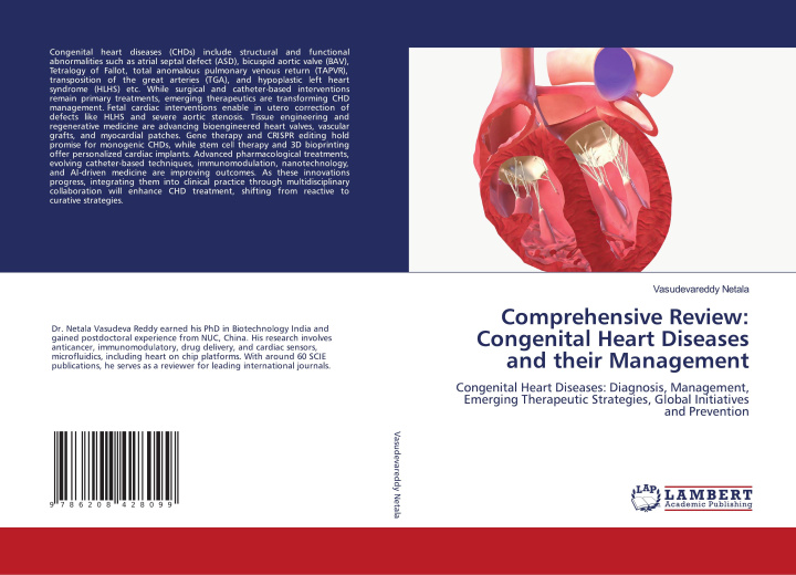 Libro Comprehensive Review: Congenital Heart Diseases and their Management Vasudevareddy Netala