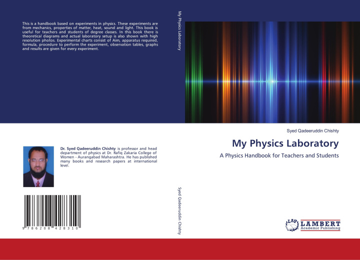 Kniha My Physics Laboratory Syed Qadeeruddin Chishty