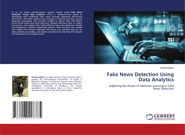 Kniha Fake News Detection Using Data Analytics Daniel Egboh
