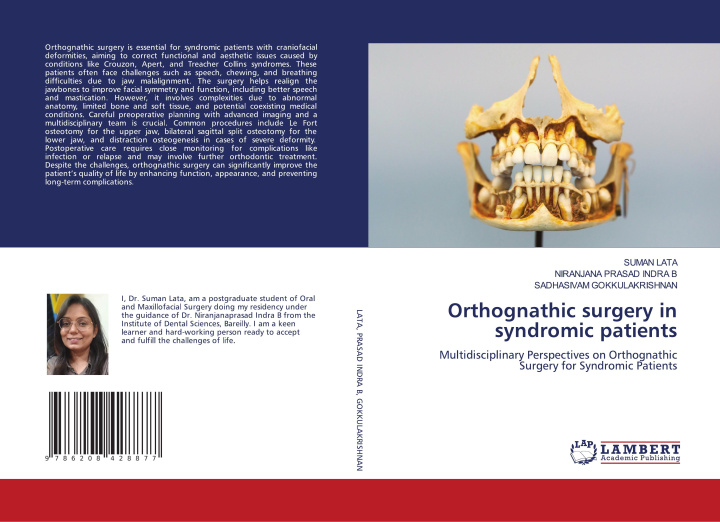 Kniha Orthognathic surgery in syndromic patients Niranjana Prasad Indra B