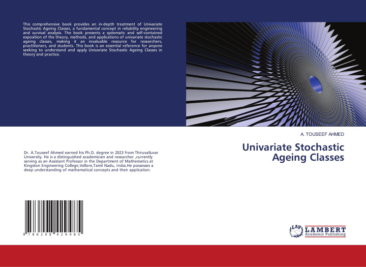 Kniha Univariate Stochastic Ageing Classes A. TOUSEEF AHMED