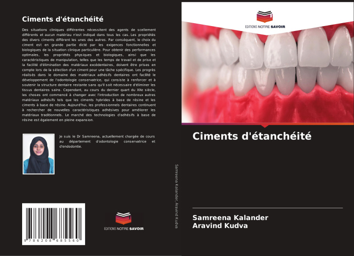 Kniha Ciments d'étanchéité Aravind Kudva