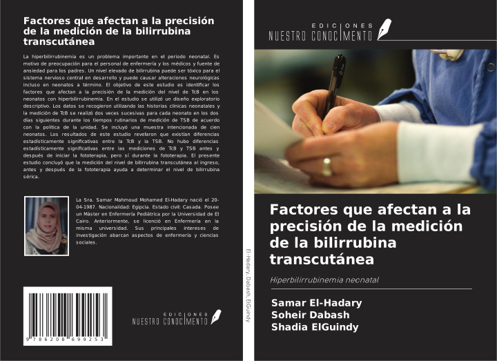 Libro Factores que afectan a la precisión de la medición de la bilirrubina transcutánea Soheir Dabash