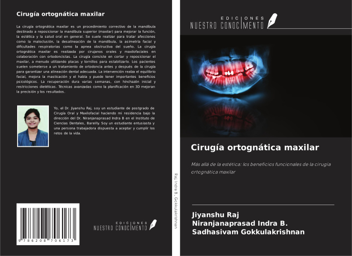 Kniha Cirugía ortognática maxilar Niranjanaprasad Indra B.