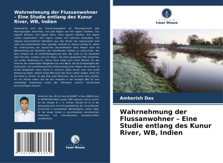 Libro Wahrnehmung der Flussanwohner - Eine Studie entlang des Kunur River, WB, Indien Amborish Das