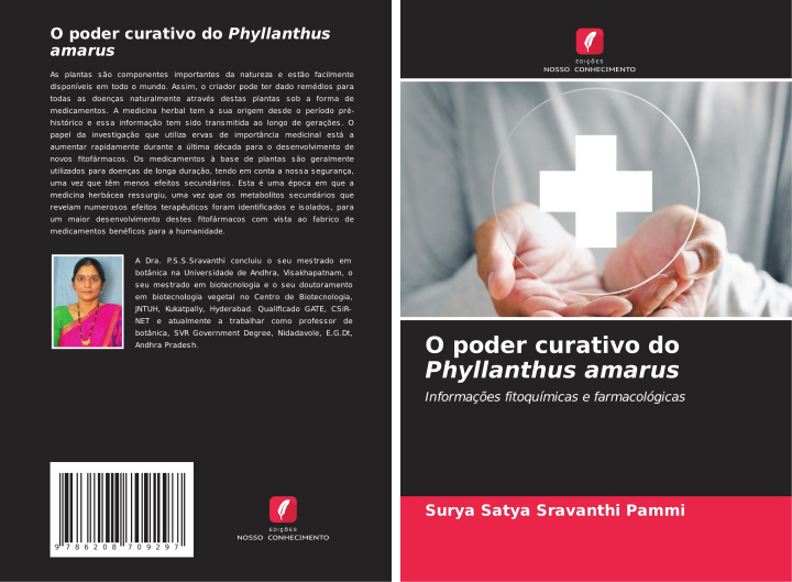 Kniha O poder curativo do Phyllanthus amarus Surya Satya Sravanthi Pammi