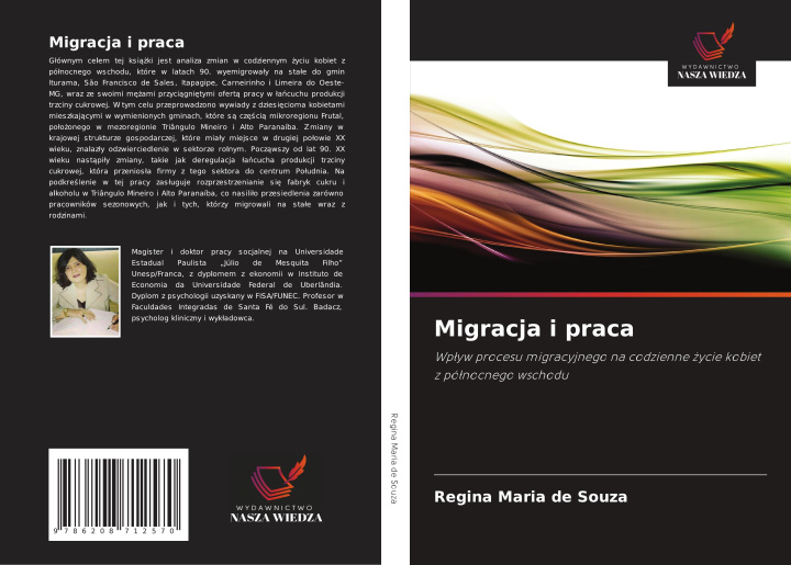 Kniha Migracja i praca Regina Maria de Souza