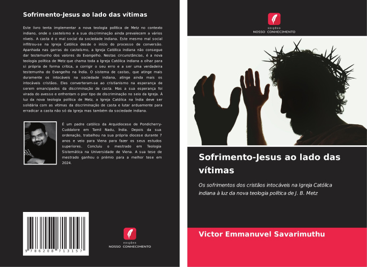 Carte Sofrimento-Jesus ao lado das vítimas Victor Emmanuvel Savarimuthu