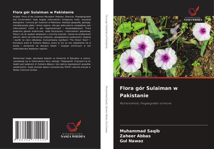 Libro Flora gór Sulaiman w Pakistanie Zaheer Abbas