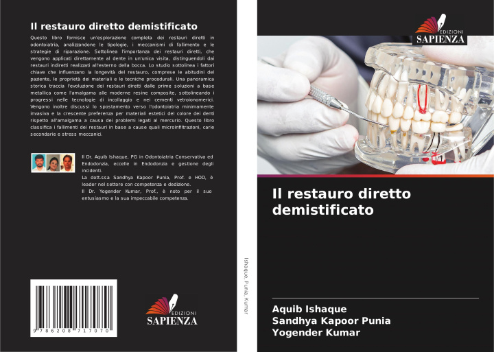 Libro Il restauro diretto demistificato Sandhya Kapoor Punia