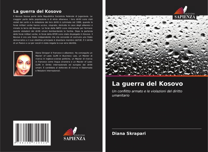 Knjiga La guerra del Kosovo Diana Skrapari