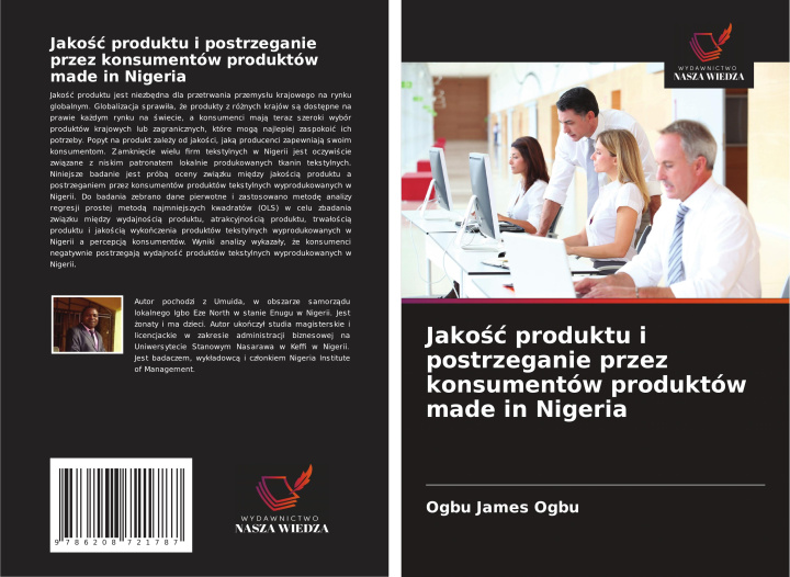 Kniha Jako?? produktu i postrzeganie przez konsumentów produktów made in Nigeria Ogbu James Ogbu