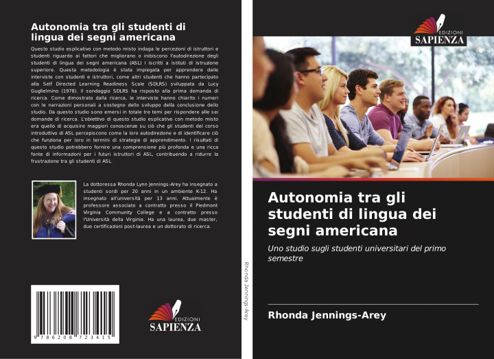 Kniha Autonomia tra gli studenti di lingua dei segni americana Rhonda Jennings-Arey