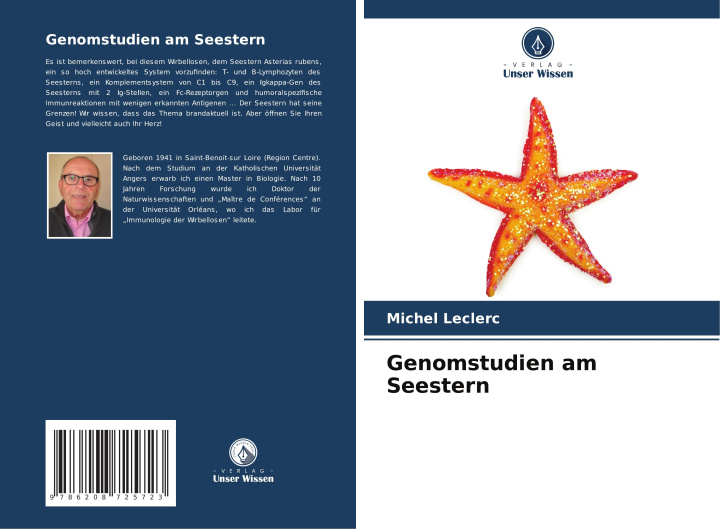 Kniha Genomstudien am Seestern Michel Leclerc