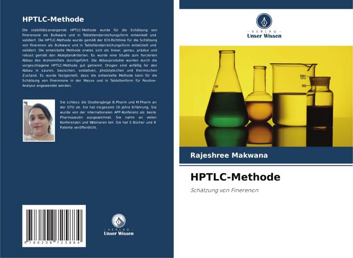 Kniha HPTLC-Methode Rajeshree Makwana