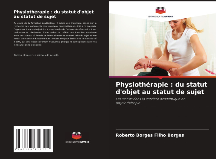 Boek Physiothérapie : du statut d'objet au statut de sujet Roberto Borges Filho Borges
