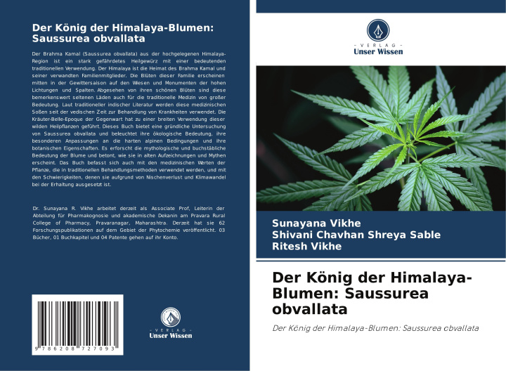 Libro Der König der Himalaya-Blumen: Saussurea obvallata Shivani Chavhan Shreya Sable