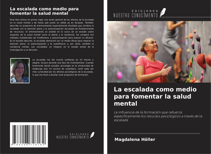 Kniha La escalada como medio para fomentar la salud mental 