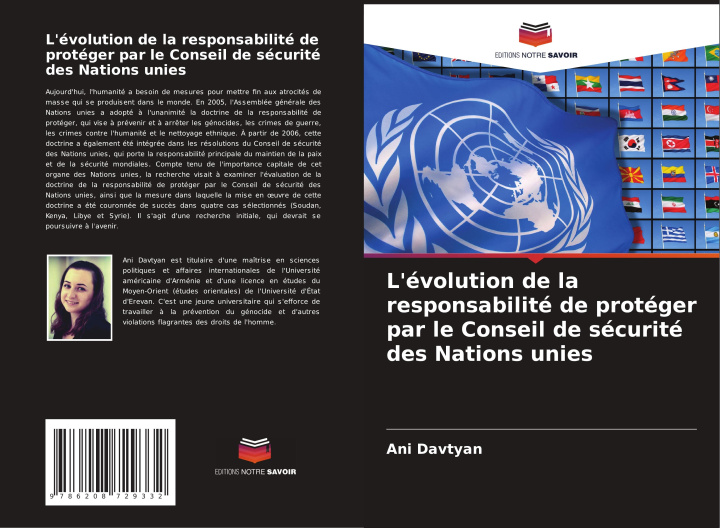 Kniha L'évolution de la responsabilité de protéger par le Conseil de sécurité des Nations unies Ani Davtyan