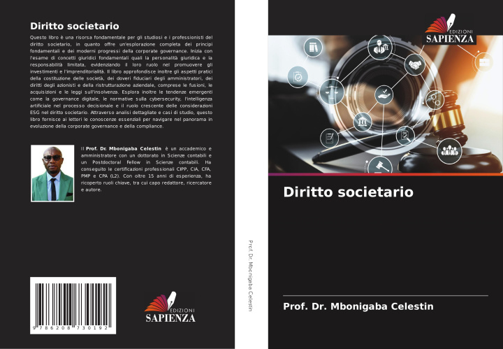 Kniha Diritto societario Prof. Dr. Mbonigaba Celestin