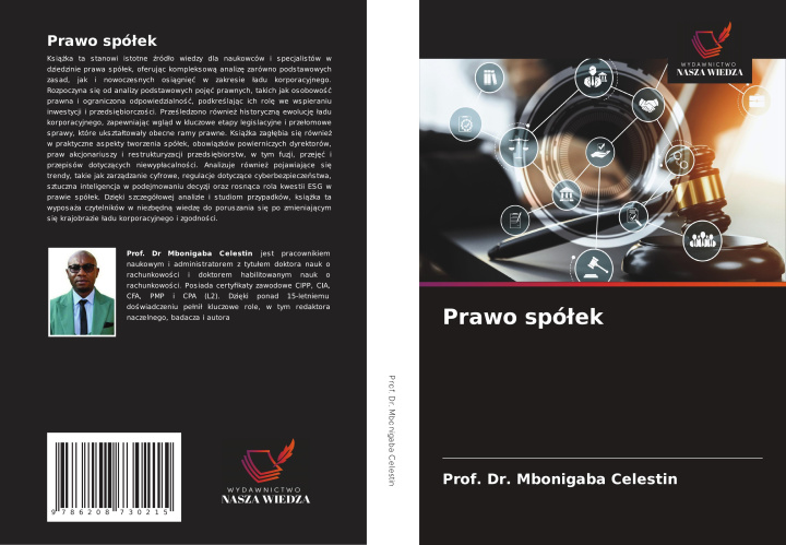 Kniha Prawo spó?ek Prof. Dr. Mbonigaba Celestin