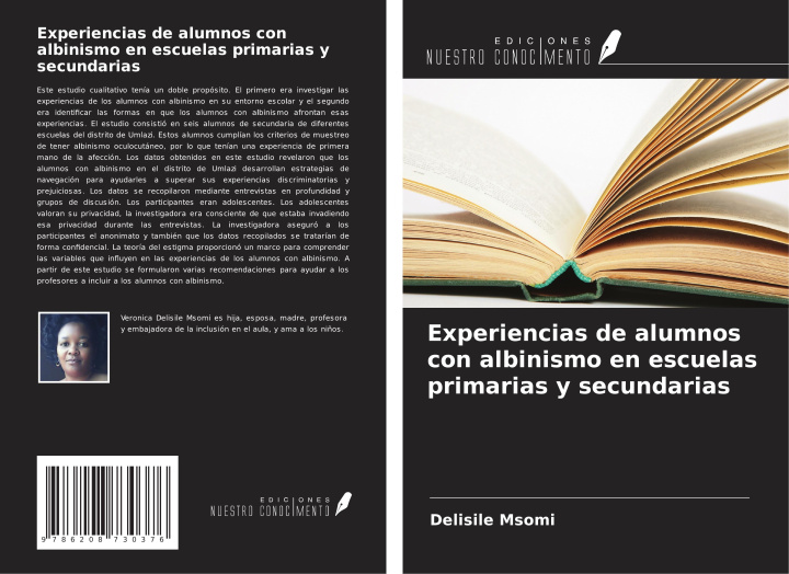 Kniha Experiencias de alumnos con albinismo en escuelas primarias y secundarias 