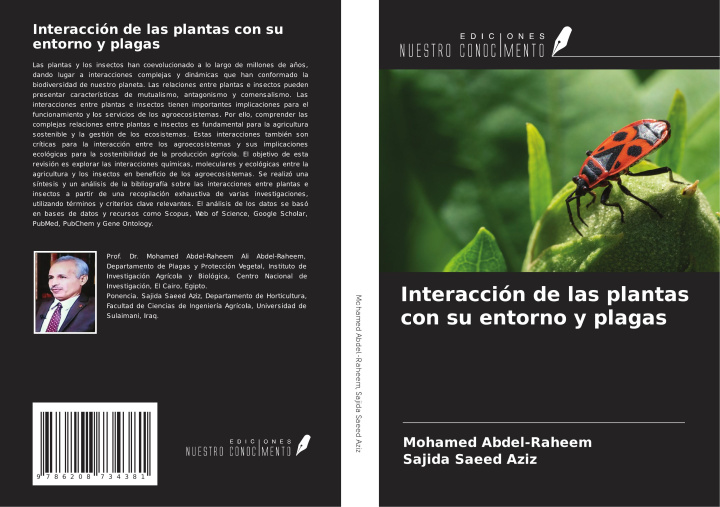 Kniha Interacción de las plantas con su entorno y plagas Sajida Saeed Aziz