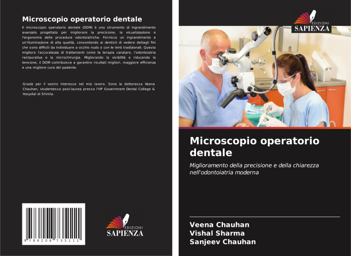Knjiga Microscopio operatorio dentale Vishal Sharma