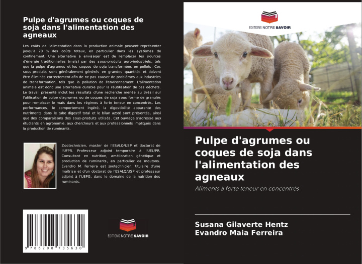 Libro Pulpe d'agrumes ou coques de soja dans l'alimentation des agneaux Evandro Maia Ferreira