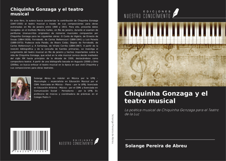 Kniha Chiquinha Gonzaga y el teatro musical 