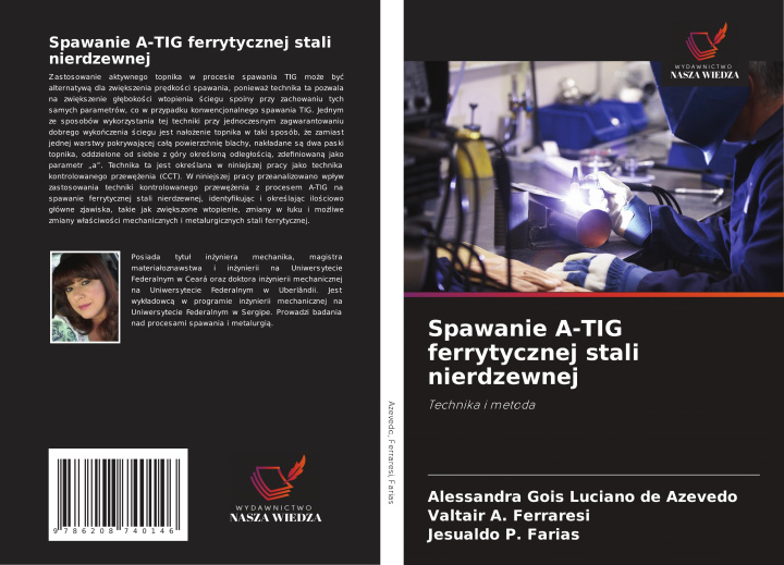 Libro Spawanie A-TIG ferrytycznej stali nierdzewnej Valtair A. Ferraresi