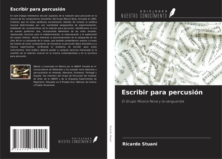 Libro Escribir para percusión 