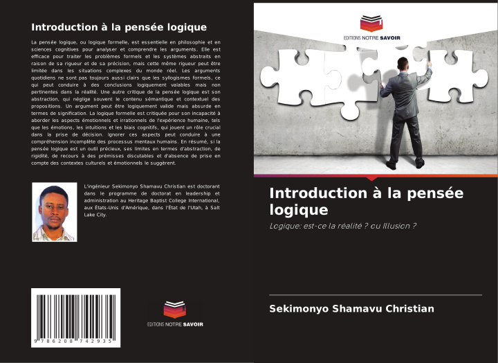 Book Introduction ? la pensée logique Sekimonyo Shamavu Christian