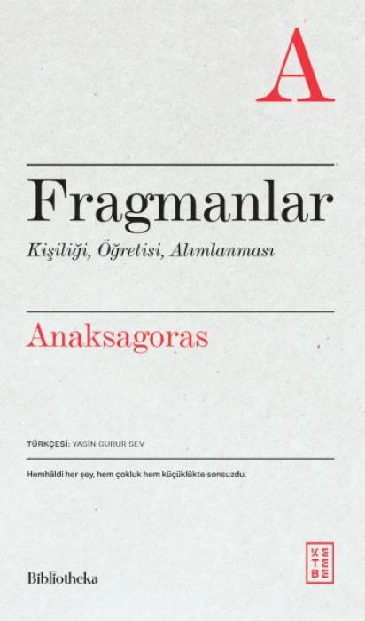 Kniha Fragmanlar 
