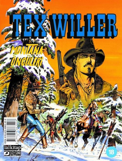 Kniha Tex Willer Sayi 18 - Montana Öncüleri 