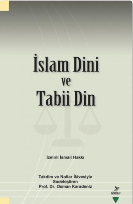 Kniha Islam Dini ve Tabii Din 