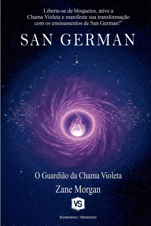Livro San German - O Guardi?o do Chama Violeta Zane Morgan