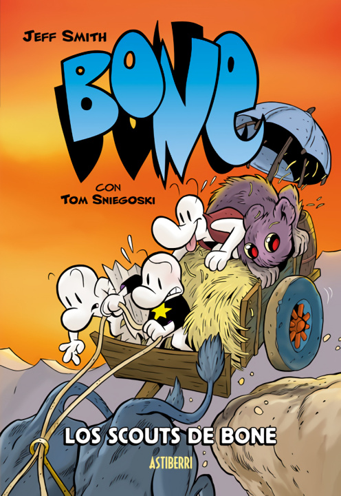 Kniha Los scouts de Bone Jeff Smith