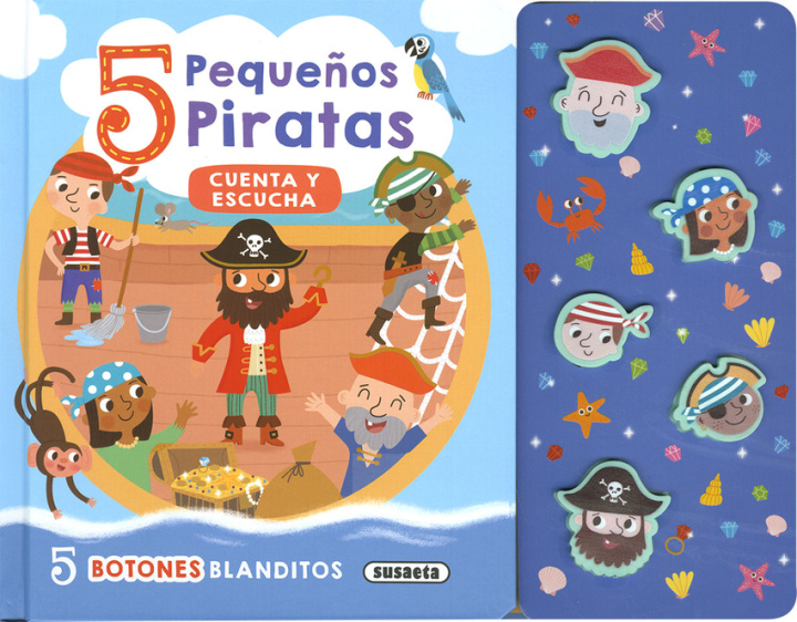 Knjiga 5 peque?os piratas Susaeta Ediciones