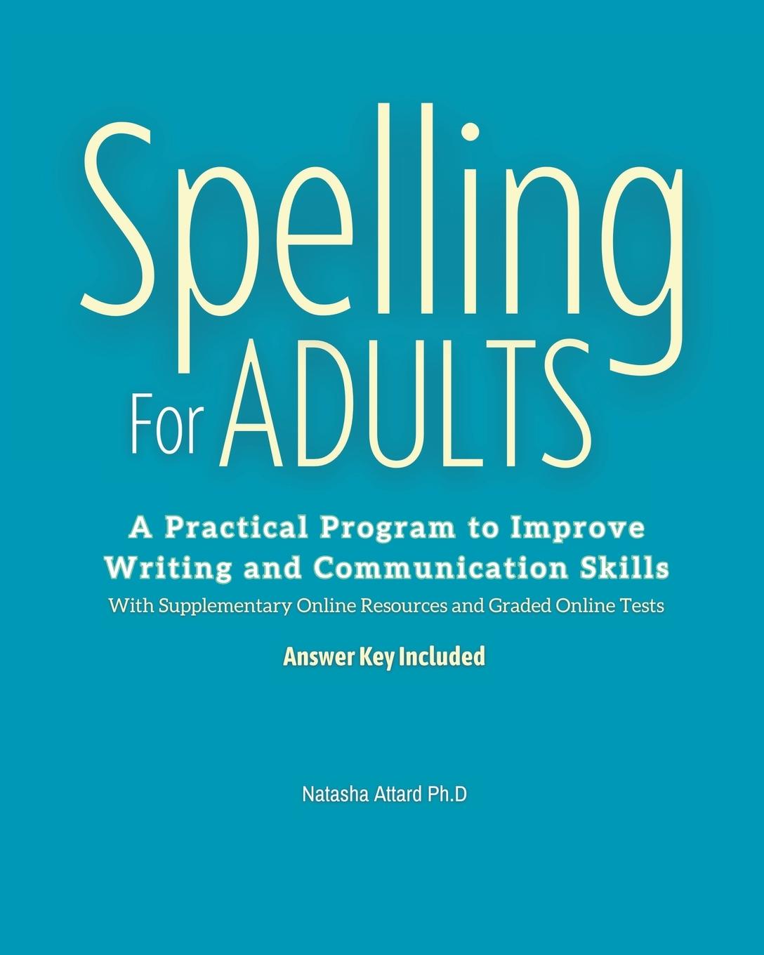 Kniha Spelling For Adults Natasha Attard
