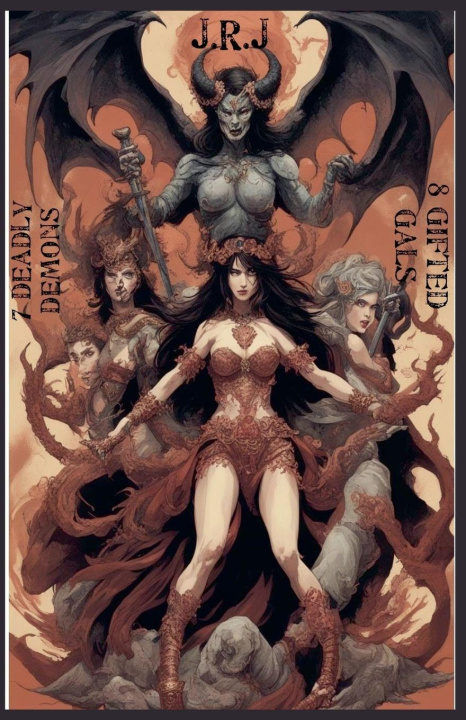 Libro 7 Deadly Demons Vs. 8 Gifted Gals Jasmine Johnson