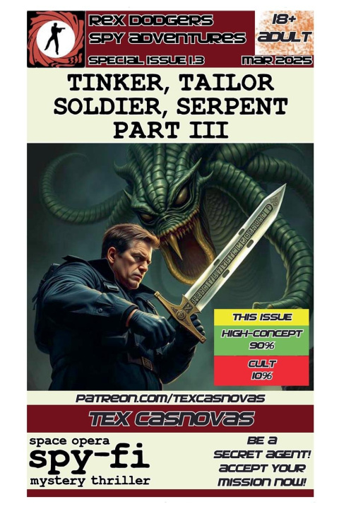 Kniha Tinker, Tailor, Soldier, Serpent Tex Casnovas