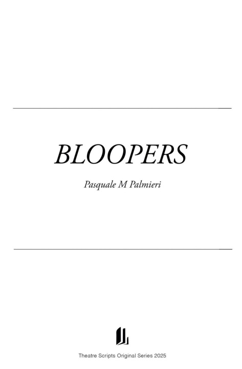 Kniha Bloopers Pasquale Palmieri