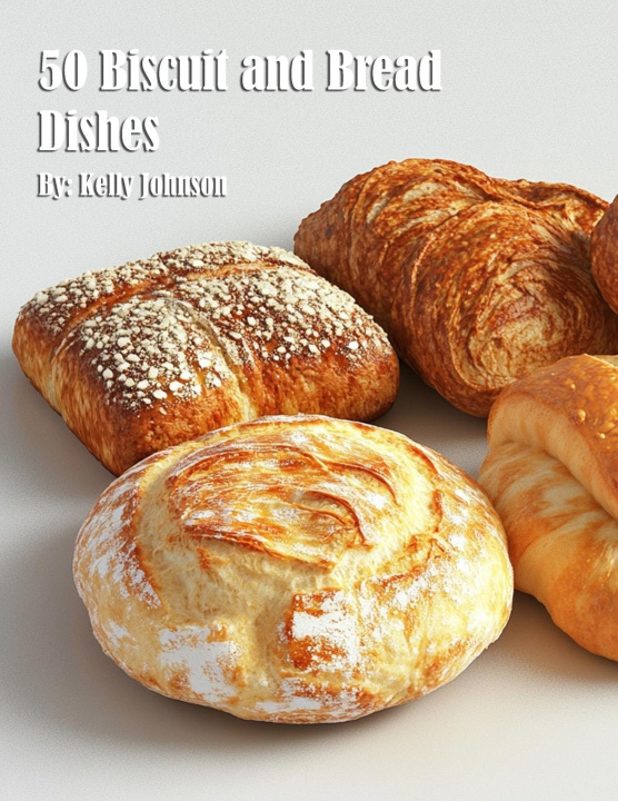 Kniha 50 Biscuit and Bread Dishes Kelly Johnson