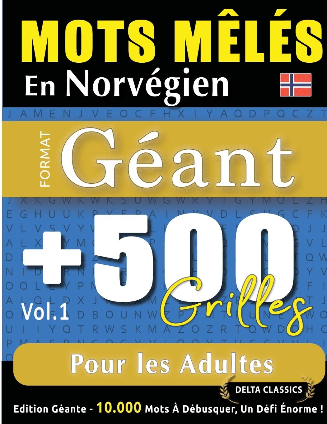 Kniha MOTS M?LÉS EN NORVÉGIEN FORMAT GÉANT DELTA CLASSICS